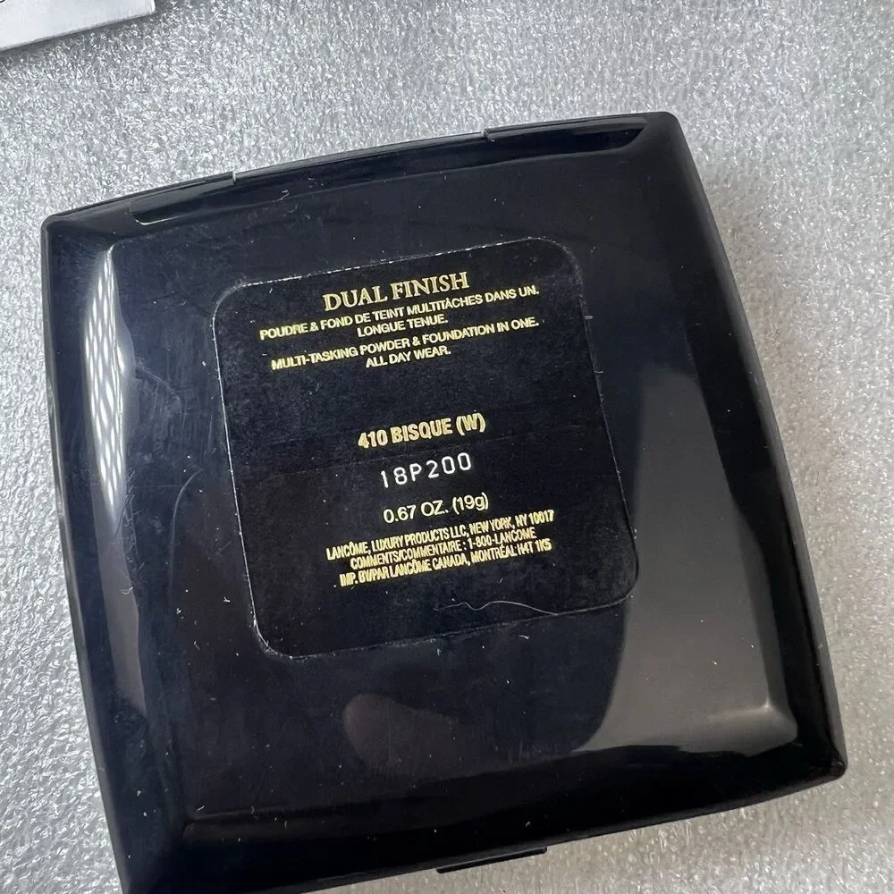 Lancome Dual Finish Bisque (W) 410 Powder & Foundation In One NIB